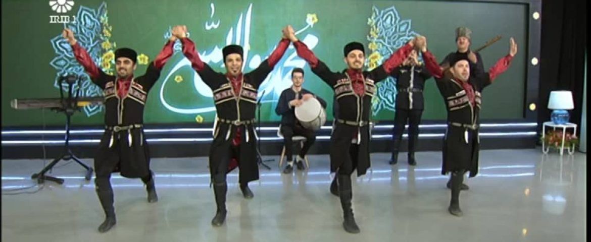Azerbaijani Dance on the International Jam-e-Jam Channel