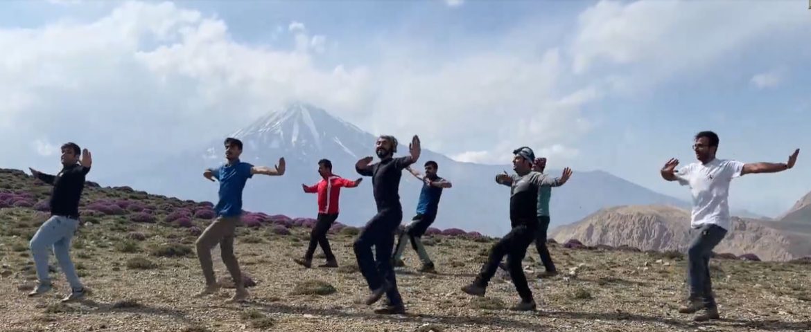 Dancing on Pashore Peak