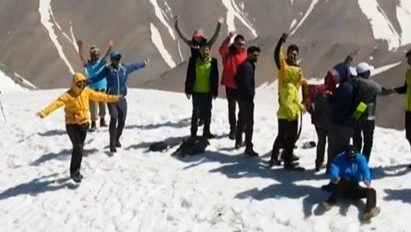 Azeri Dance on Khalno Peak