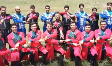 Azerbaijani Dance in Traditional Costumes